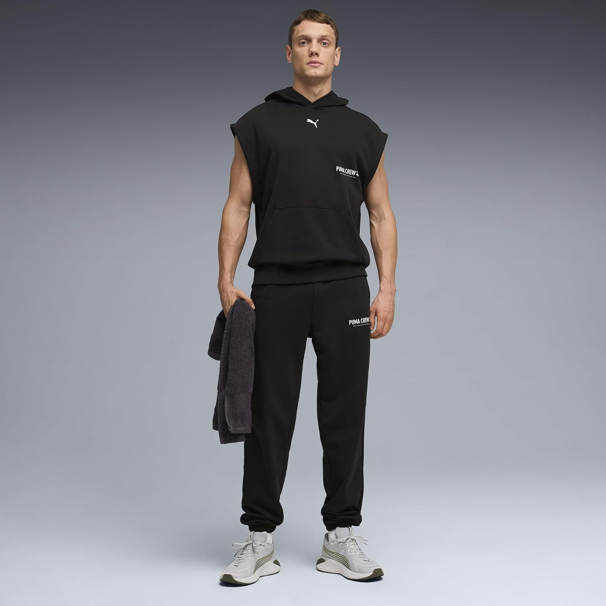 Puma Sudadera con Capucha Unisex M Graphics French Terry Sleeveless (1 Unidad)