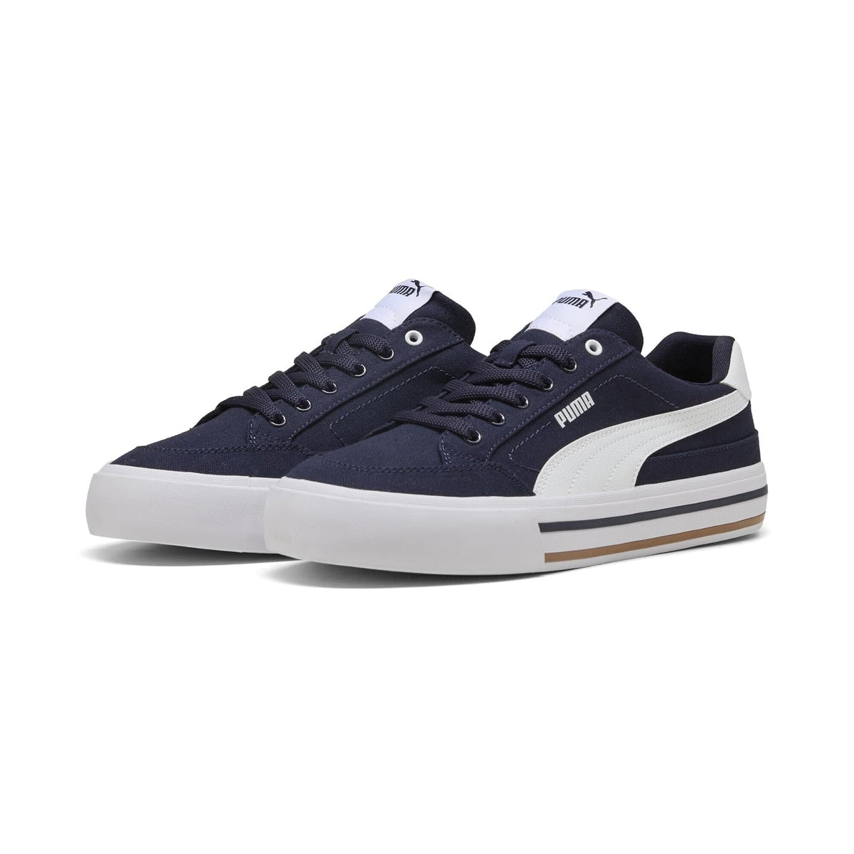 Puma Court Classic Vulc FS Tenis Unisex - 30.0 cm - Azul y Blanco