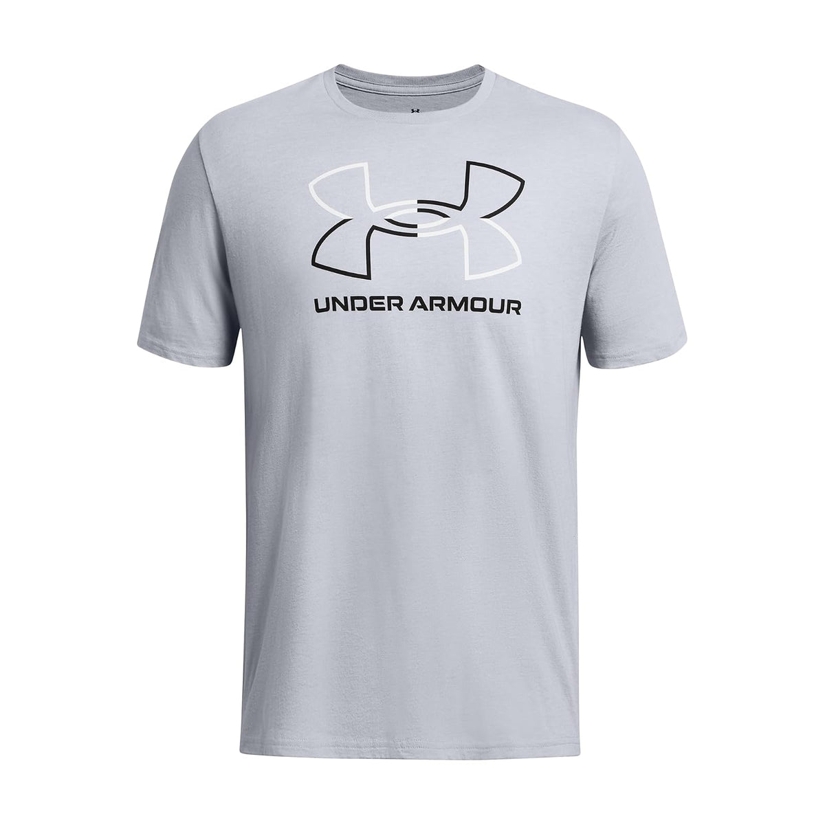 Under Armour Playera Manga Corta Deportiva UA GL Foundation Update SS para Hombre Talla M Color Gris