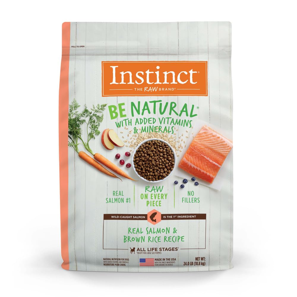Instinct Be Natural Alimento para Perro, Receta de Salmón 10.8kg