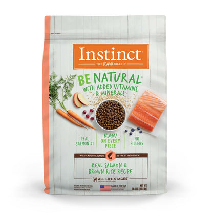 Instinct Be Natural Alimento para Perro, Receta de Salmón 10.8kg