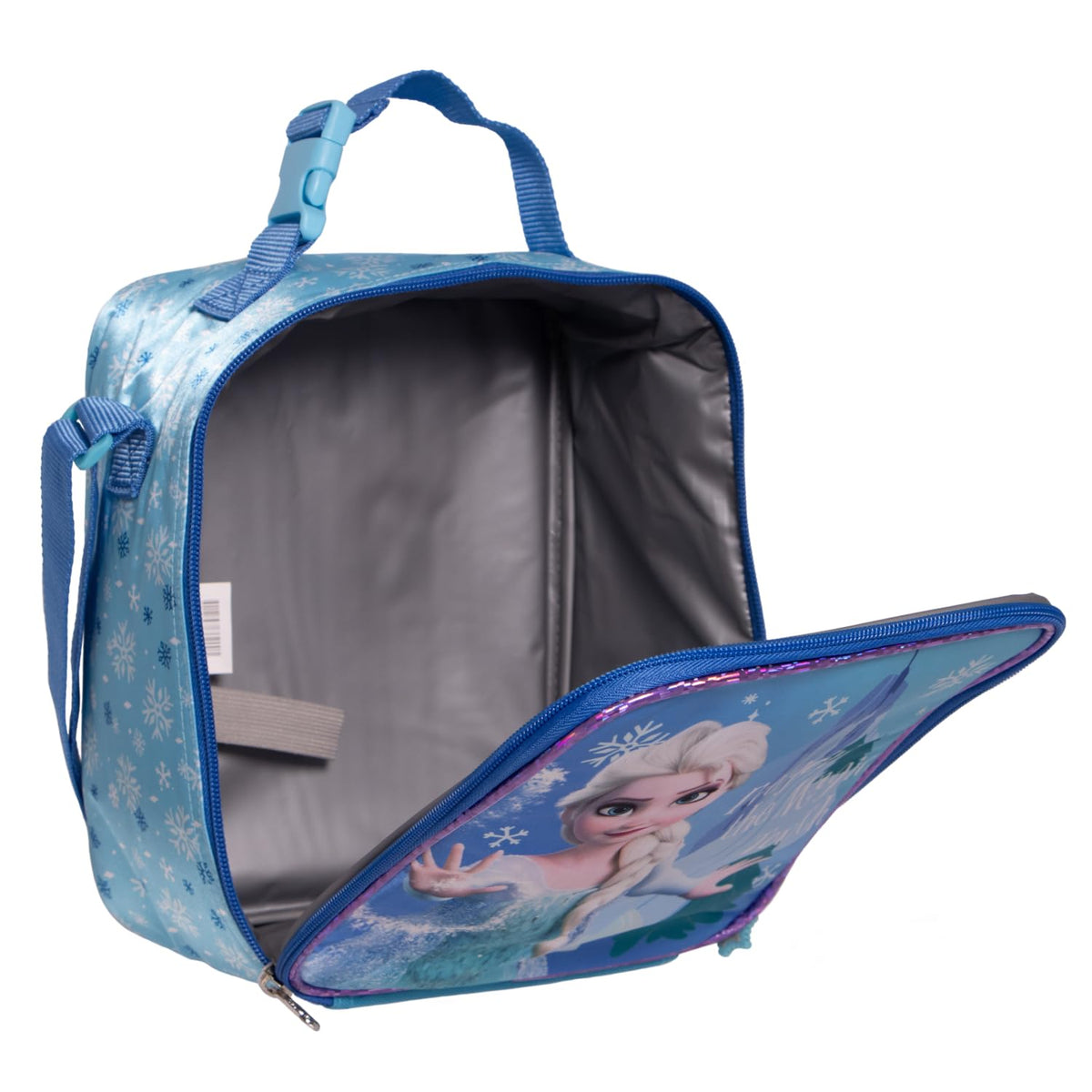 Ruz Lonchera Infantil | Frozen | 100% Poliéster Capacidad 3 Litros | Lonchera Escolar para niñas con Compartimento Principal Amplio y Práctico Cierre de Cremallera