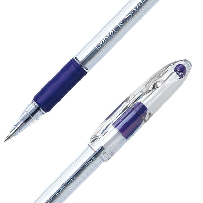 Bolígrafo Pentel R.S.V.P. Ballpoint 0.7mm Color Violeta-BK90-V