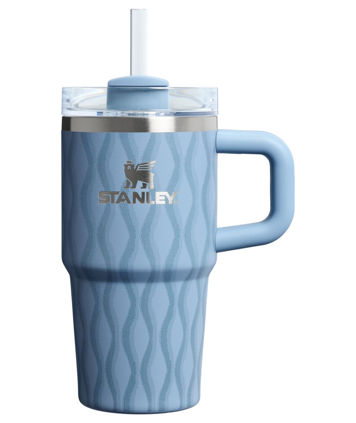Stanley Quencher H2.0 Vaso con Popote y Tapa FlowState - 20 Ounces - Slate Blue Drift