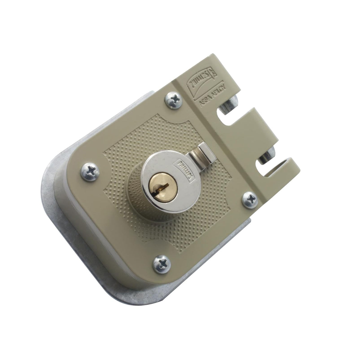 Phillips Cerradura Sobreponer 625 Instafácil Derecha Beige