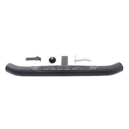 Go Rhino 360T Textured Black Powder Coat Finish Universal Hitch Step for 2" Recievers