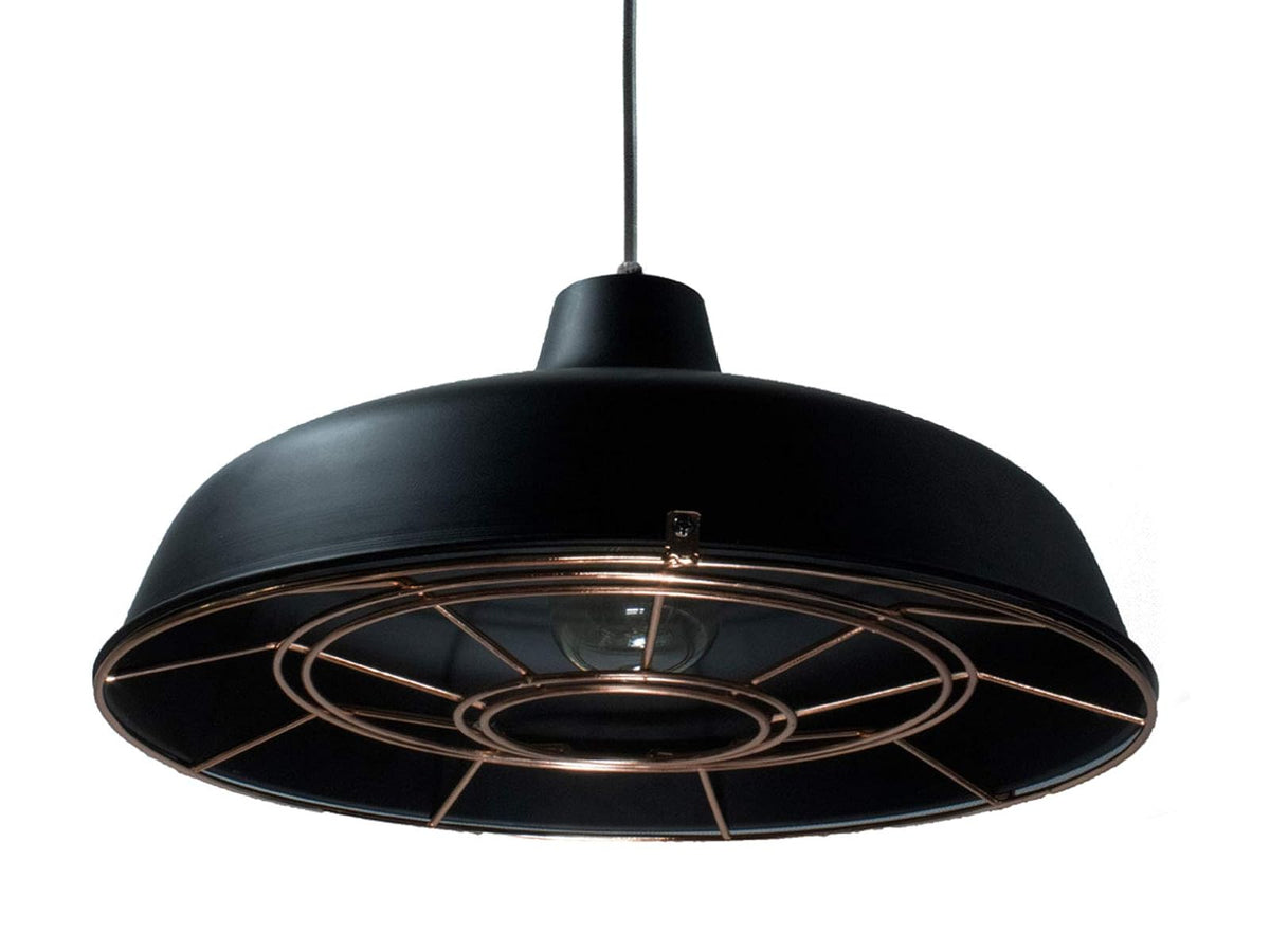 MAXXI MX-CL8034/CB MX-CL8034/CB, Negro-Cobre, Ø39xH13cm, pack of/paquete de 13