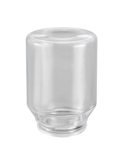 Aspen Creative 23114-3 - visualización de vidrio de repuesto para ventilador de techo, 2-5/8 pulgadas, 3-5/8 pulgadas de diámetro x 5-1/8 pulgadas de altura, paquete de 3, transparente
