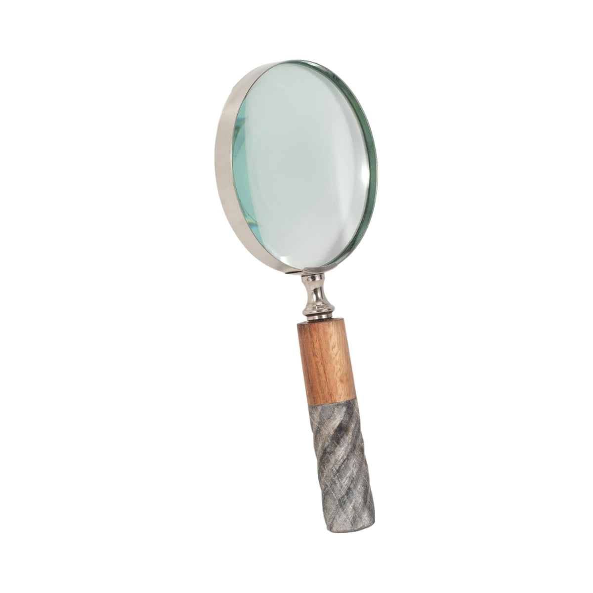 Sagebrook Home 15510 - Lupa de 4" D con Mango de Resina, 2 Tonos, Multicolor