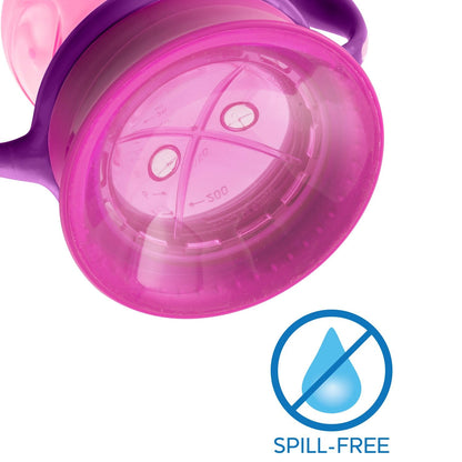CHICCO, Vaso Entrenador Perfect Cup 360, 12m+, Color Rosa