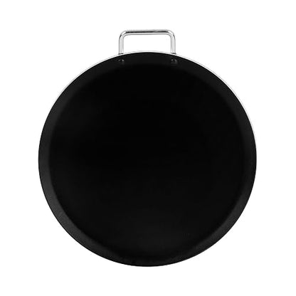 Vasconia - Comal Redondo Básicos Hecho 100% de Aluminio con Antiadherente de Alto Rendimiento, 26 cm, Color Rojo