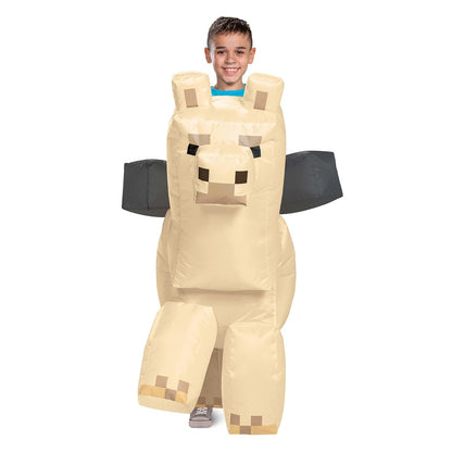 Disfraz inflable de Minecraft, accesorio oficial de Minecraft para niños, talla única, Llama