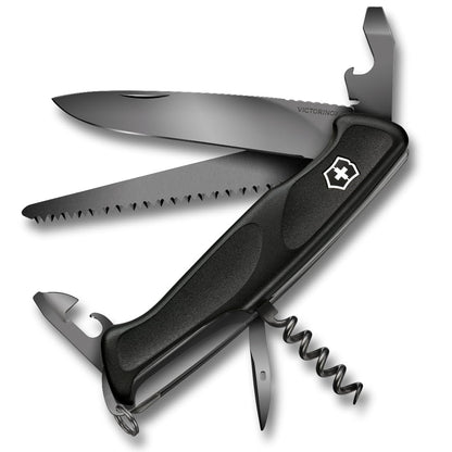 Victorinox Ranger Grip 55 Onyx Black, 12 Usos