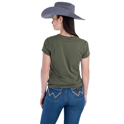 Wrangler Camisa de Algodón para Mujer