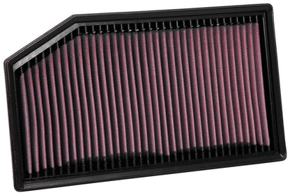 K&N 33-5076 Filtro Aire Alto Rendimiento Lavable para Jeep Wrangler JL/Gladiator 18-20