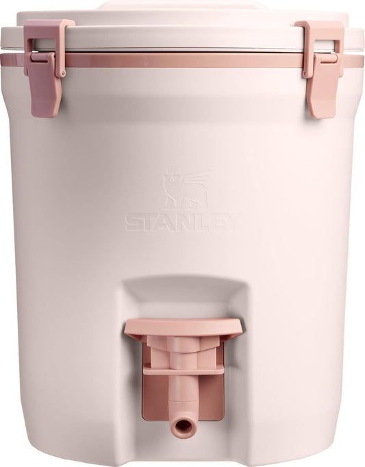 Stanley Adventure - Jarra de agua de flujo rápido de 2 galones | Dispensador de agua helada a prueba de fugas, enfriador de bebidas aislado, espita fácil de verter y tapa de espuma con cierre, sin BPA