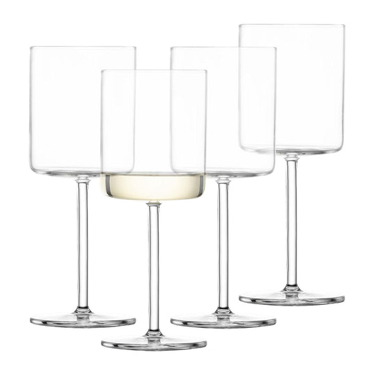 Schott Zwiesel Tritan Crystal Modo Collection, 150 oz, copas de vino blanco, juego de 4