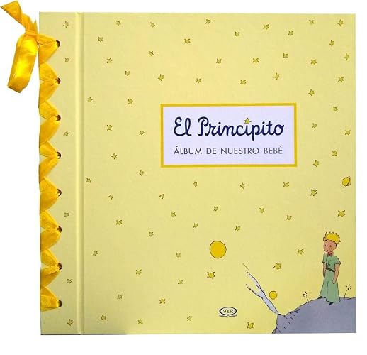 V&R Editorias El Principito Album de Nuestro Bebe Amarillo