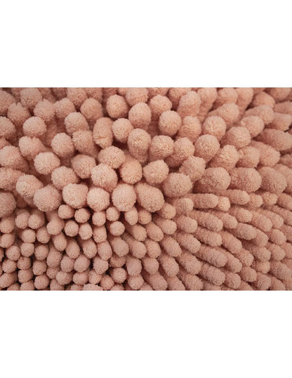 DIB Carpet & Home TAPETE DE BAÑO Chenille Bath Math Rosa 40X60 CM