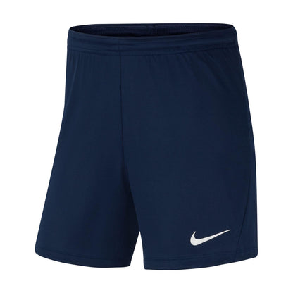 Nike Park III Pantalones Cortos Mujer - CH - Midnight Navy - White
