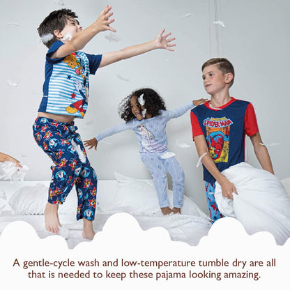 Disney Pijamas de algodón de Temporada Juego de Pijama para Unisex Niños