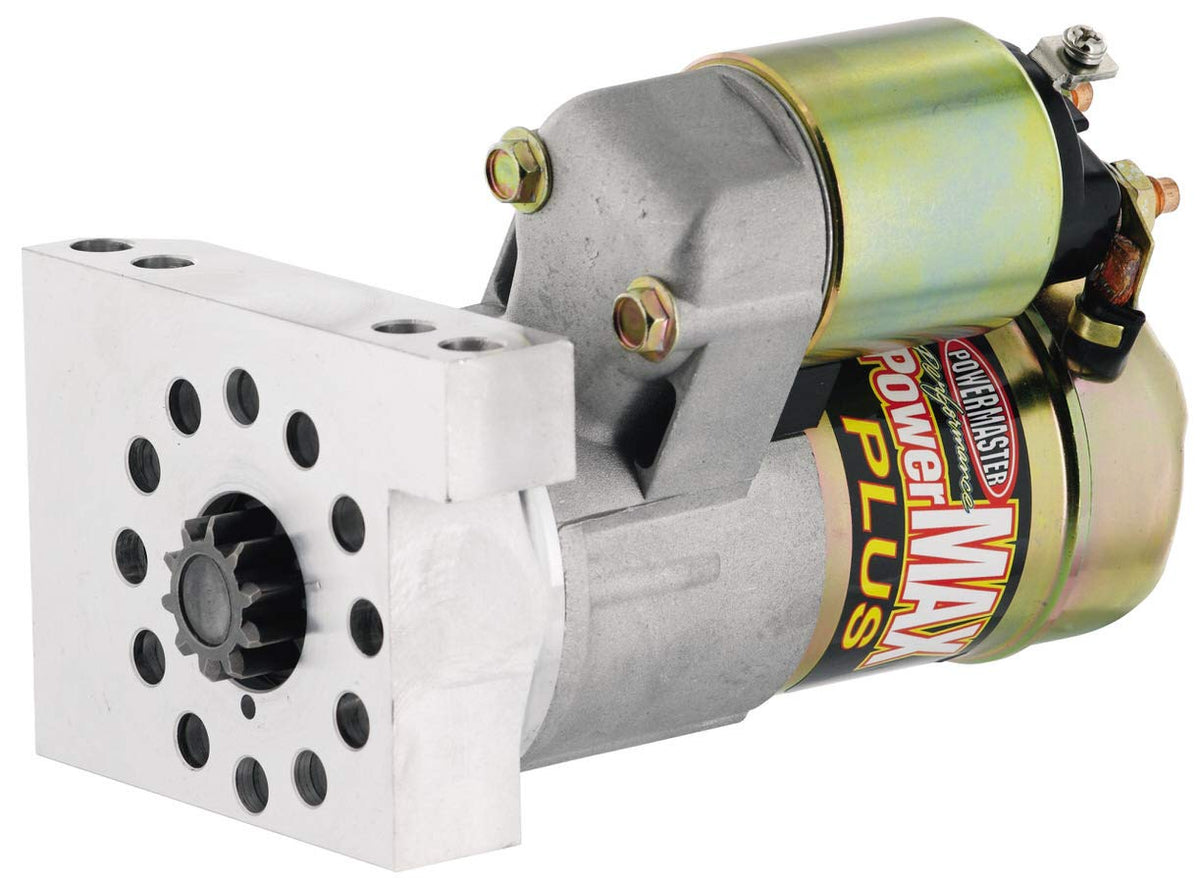 Powermaster Starter PowerMAX Plus Reducción de Engranajes 6.1:1 Natural Volante 153/168 Dientes Oro 9100