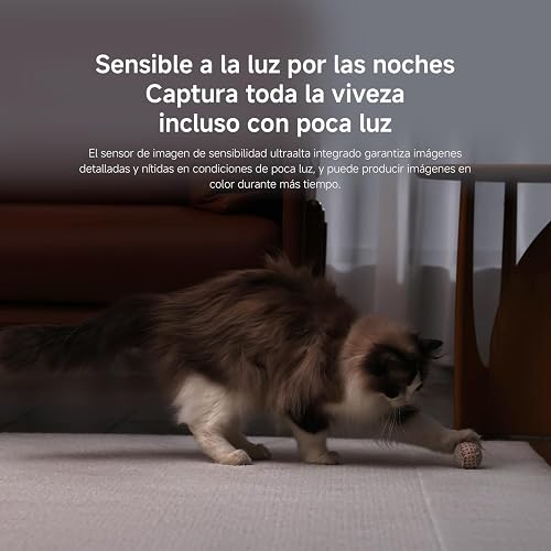 XIAOMI Smart Camera C500, Cámara WiFi 2,4/5 GHz, Monitor de Bebé | Detección y Seguimiento con IA, Vista 360°, Audio Bidireccional, Compatible con Alexa y Google