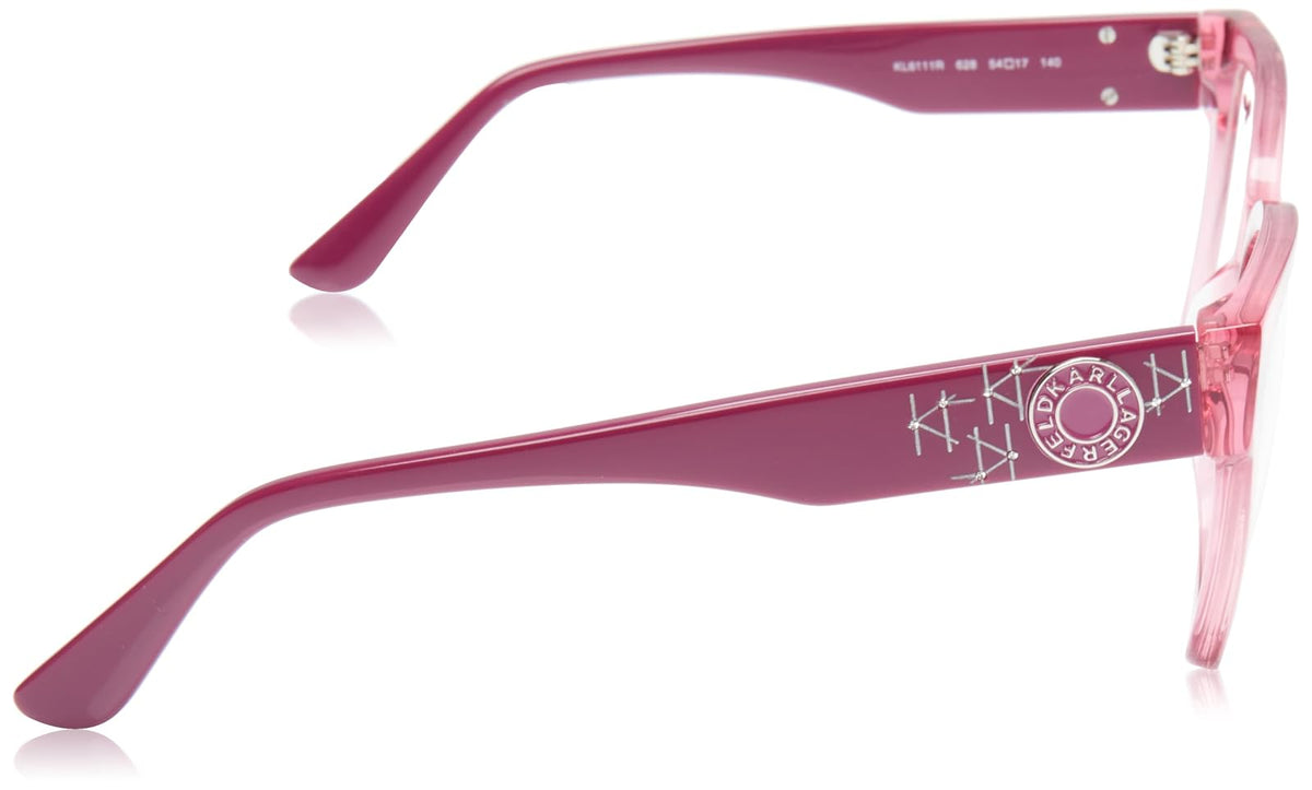 GAFAS KARL LAGERFELD - KL6111R C: STRAWBERRY/EYE SIZE: 54 BRIDGE: 17 HORIZONTAL MEASUREMENT: 54 VERTICAL MEASUREMENT: 43,7
