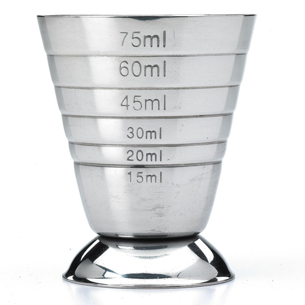 Barfly - Taza medidora, 2.5 onzas, acero inoxidable