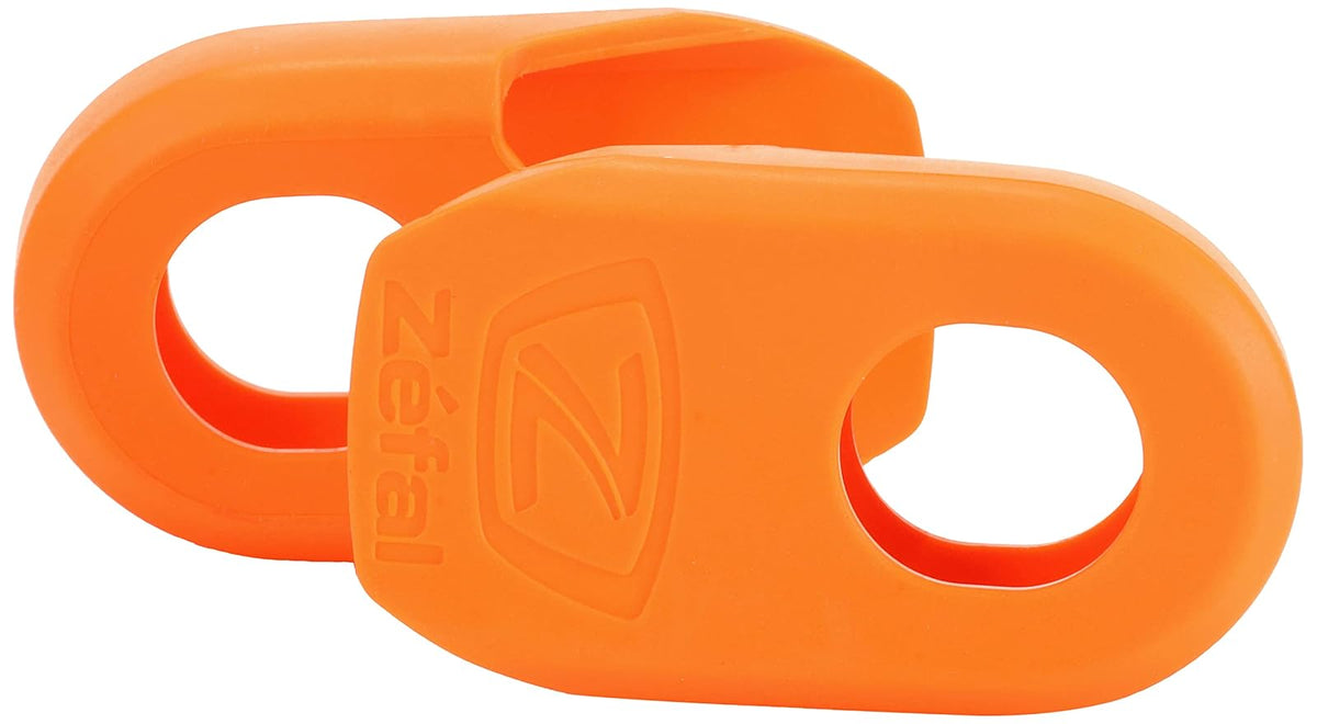 ZEFAL Protector Montaña Crank Armor para Palanca de Multiplicación Naranja 2615 (2 Piezas)