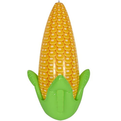 Beistle - Mazorca de maíz inflable de plástico de 24 x 13 pulgadas para decoración temática de granja, cosecha de otoño, decoración y suministros