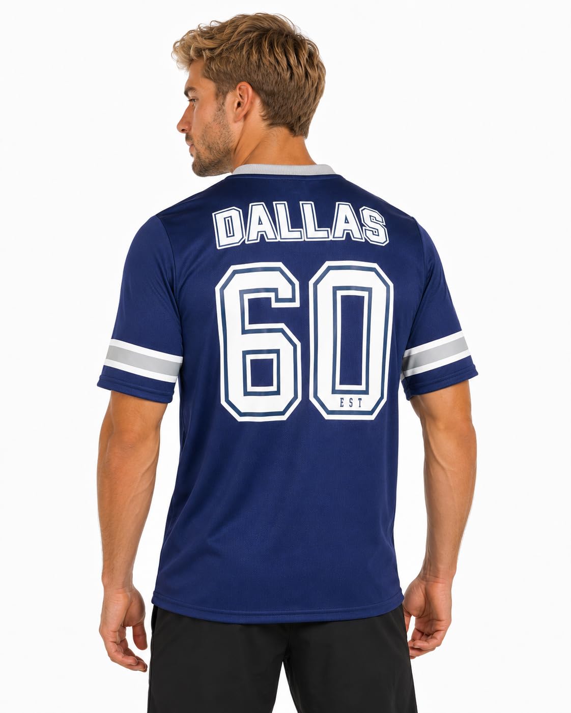NFL Fan T-Shirt Dallas Cowboys Azul Marino para Hombre