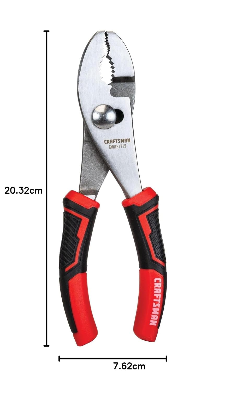 CRAFTSMAN CMHT81712 CFT - Alicate de articulación deslizante de 6 pulgadas, rojo