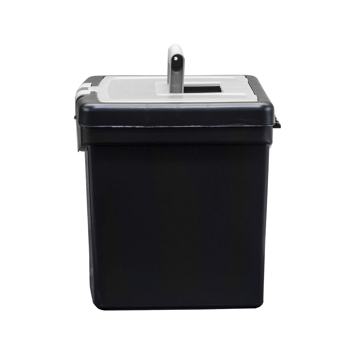 Storex 61504F01C - Caja de almacenamiento translúcida, color negro