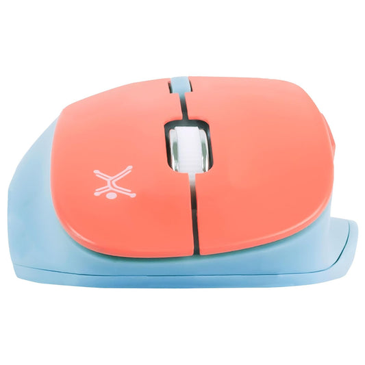 Perfect Choice Mouse Inalámbrico Clic Silencioso Conector USB 1600 dpi PC-045120 Thumb Color Azul