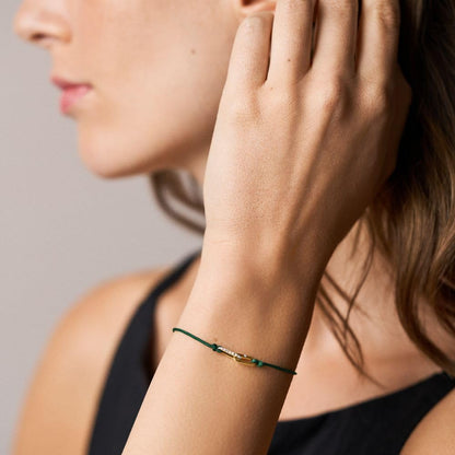Pulsera Fossil Sutton JA7311710 de latón de color dorado para dama