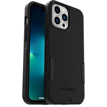 Otterbox Funda para iPhone 13 Pro MAX Y iPhone 12 Pro MAX Commuter Series, Delgada Y Resistente, Apta para El Bolsillo, con Protección para Puertos Negro