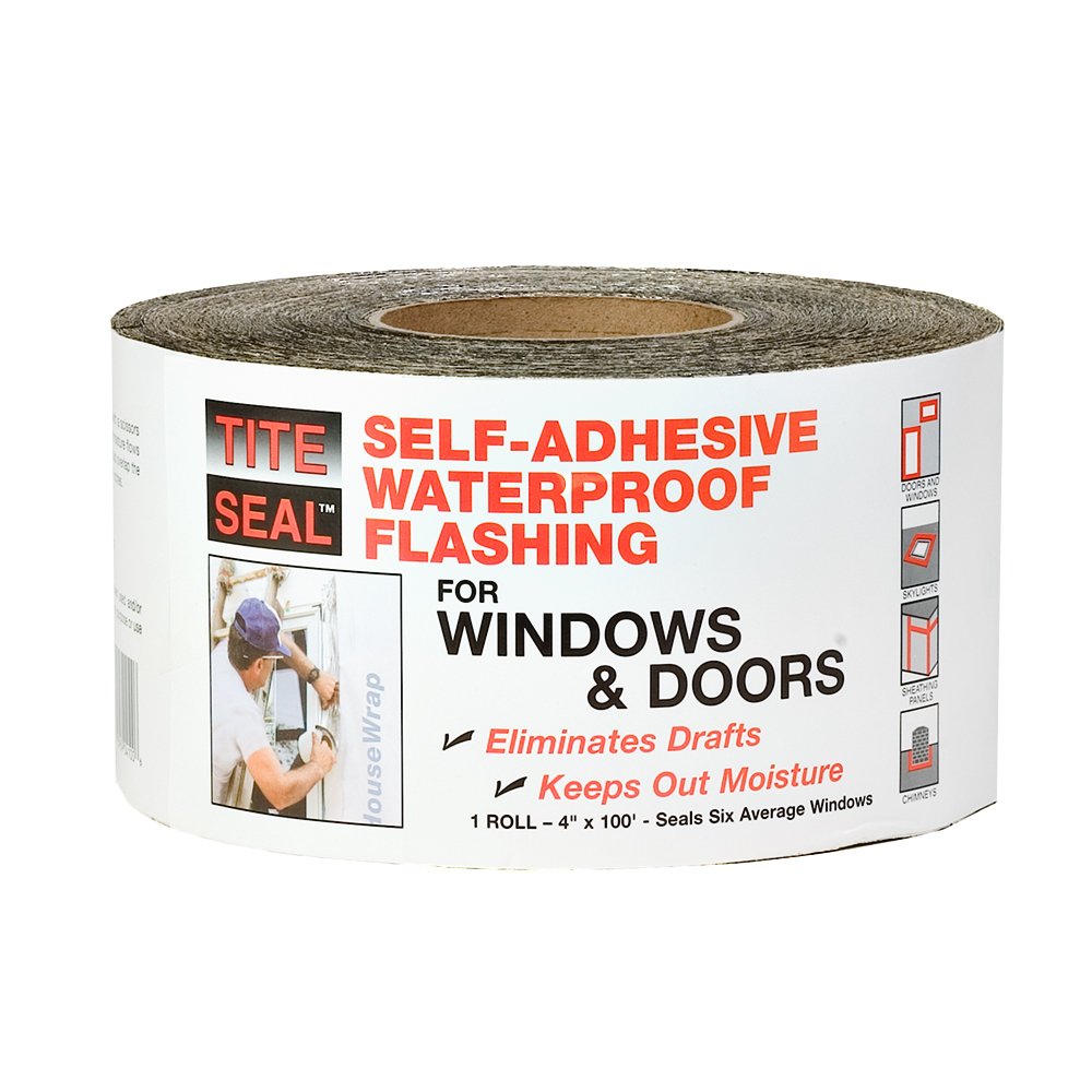 Cofair TS4100 Tite Seal - Cinta original para ventana, 4 pulgadas x 100 pies, 1, madera