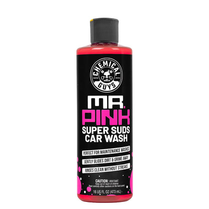 Chemical Guys Mr. Pink Jabón Espumoso para Lavado de Autos - 16 fl. oz (0.47 L) - Jabón