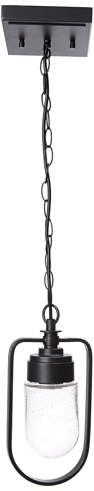 Tecnolite Lámpara Colgante de Cristal 1.50 m de Altura, Potencia Máx. 60 W, 1 Base E27, No incluye foco