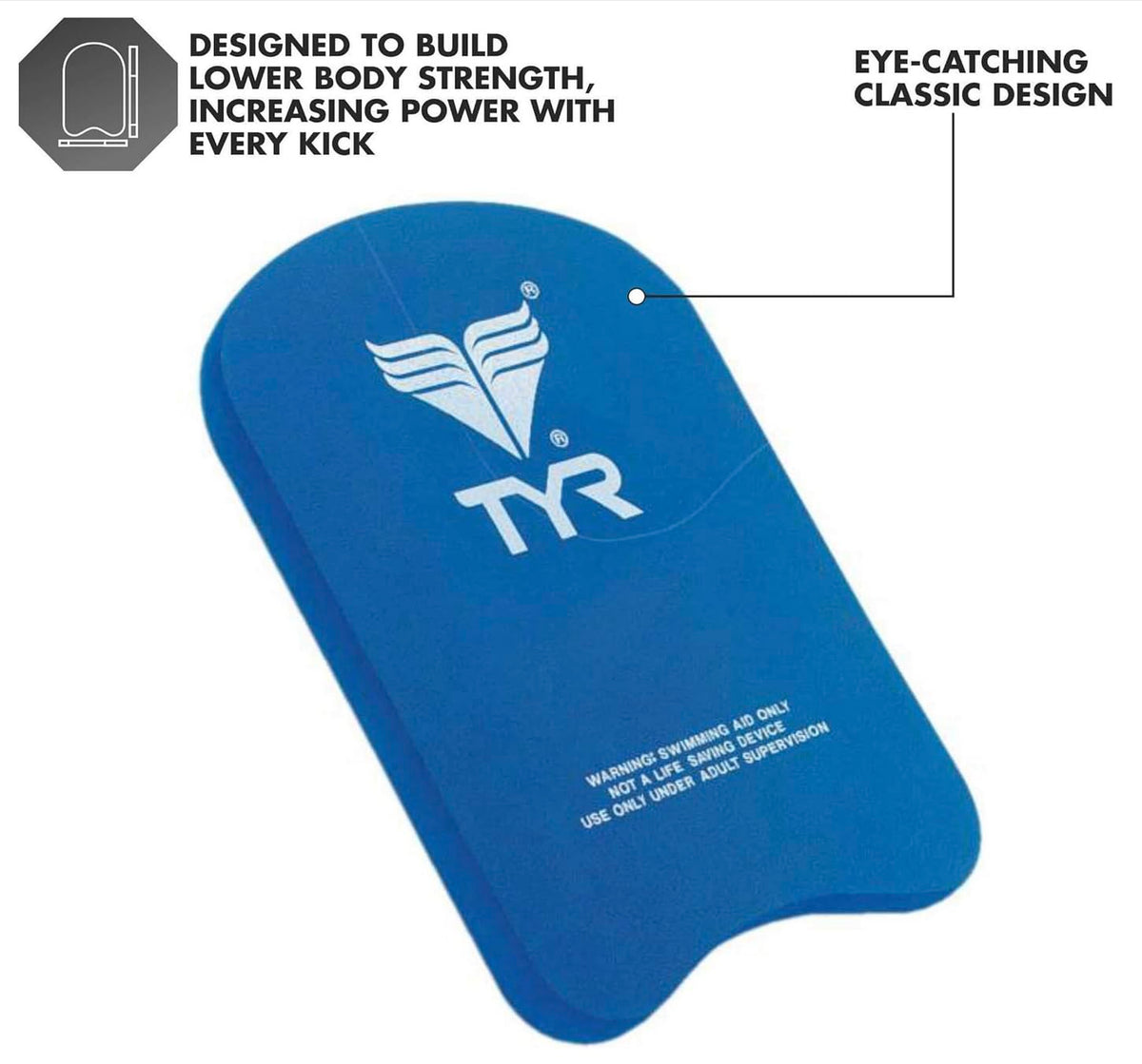 TYR Kickboard para niños para Entrenamiento de natación