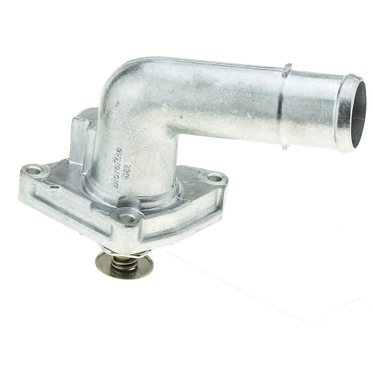 MotoRad 662-180 Termostato Silver Ensamble de Carcasa de Termostato de Refrigerante del Motor Compatible con Nissan Murano 08–14 Maxima 09 Pathfinder 13–15 Altima 07–14 Quest 11–14 Infiniti QX60