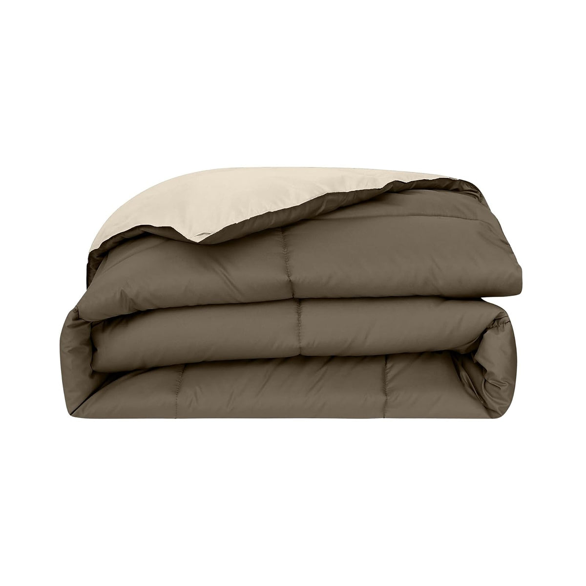 Amrapur Overseas 2dwncmfg Plumón de Ganso Alternativa Microfibra Acolchado Reversible Colcha