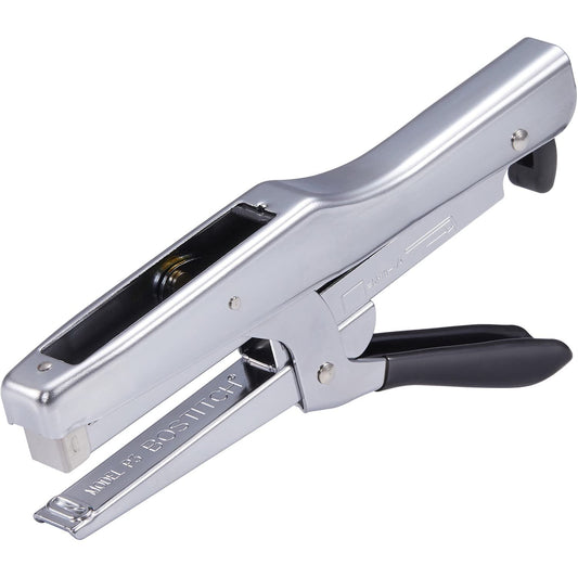 Bostitch Engrapadora de pinza cromada Anti-Jam con Ezsqueeze