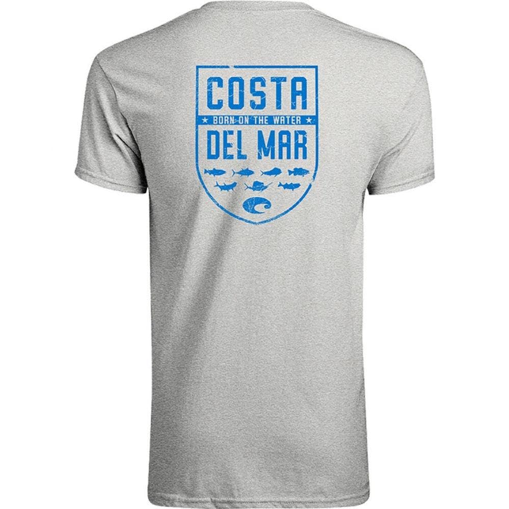 Costa del Mar Escudo de Especies Costa Camiseta para Unisex Adulto