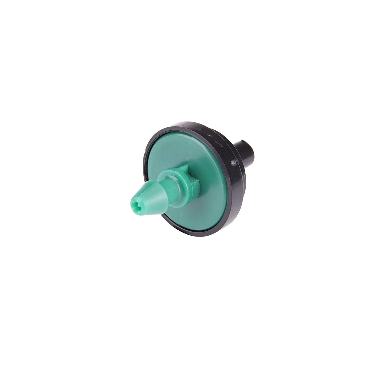 Raindrip PC8010B - Goteadores compensadores de presión de 2 GPH, emisores de riego por Goteo para Sistema de jardinería de riego por Goteo, Mantiene el Flujo de Agua Constante, Paquete de 10, Verde