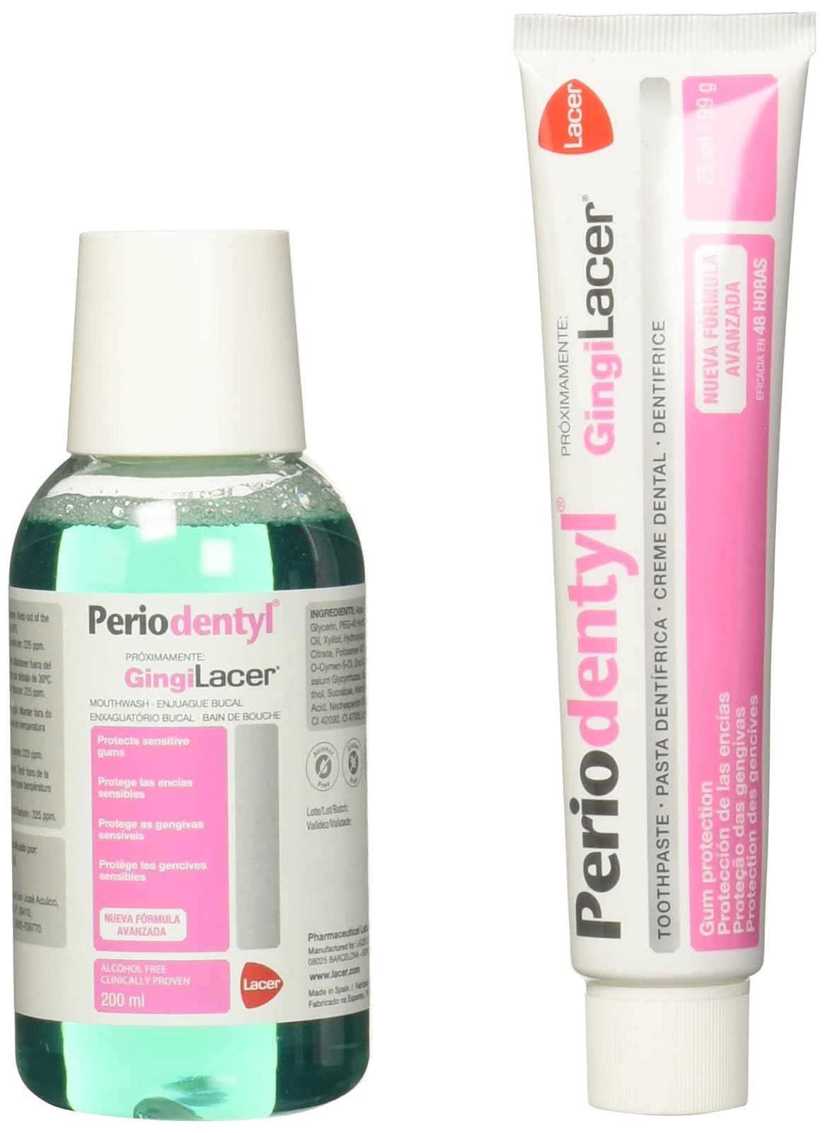 Periodentyl Lacer Pasta Dental, 75 Ml, Pack of 1