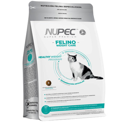 Nupec Comida para Gatos Felino Weight Care 1.5 kg - Paquete de 1
