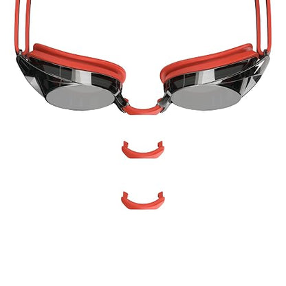 Speedo Vanquisher 2.0 - lentes de natación con espejo, panorámicos, antideslumbrante, antivaho y protección UV