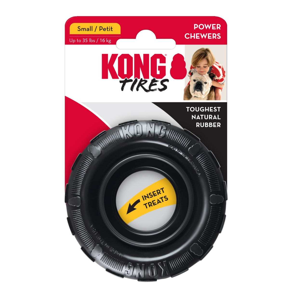 Kong Juguete en Forma de Llanta para Perro, pequeño